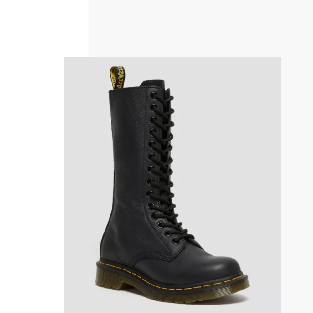Dr. Martens Tall Black Leather Boots
